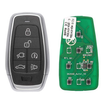 Смарт-ключ автомобильный Autel IKEY AT006FL, универсальный, 315/433 МГц, 6 клавиш (U,L,T,CPC,OPD,P)