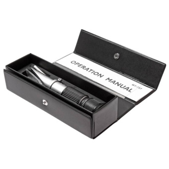 Рефрактометр (ареометр) для анализа плотности автомобильных жидкостей (охлаждающей, омывателя, электролита) JTC-1524