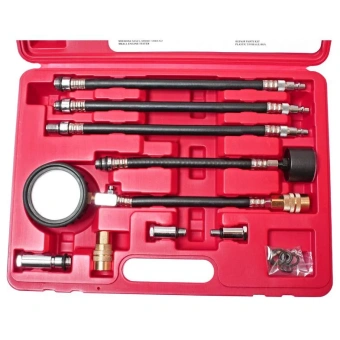 Компрессометр для бензиновых двигателей с набором адаптеров JTC-JW0099