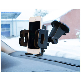 Держатель сотового телефона на присоске Heyner Premium, для ширины 35-115 мм