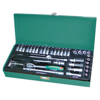 Набор головок торцевых Jonnesway S04H2141S 1/4"DR, 4-13 мм, 41 предмет