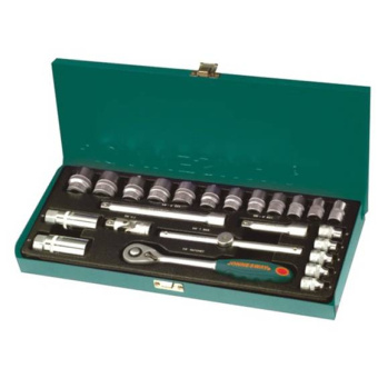 Набор головок торцевых Jonnesway S04H3125S 3/8"DR, 6-22 мм, 25 предметов