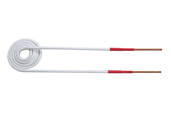 Усиленный плоский индуктор (нагреватель) длина 260 мм. диаметр 55 мм. толщина жилы 3 мм. iCartool IC-013