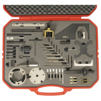 Набор для регулировки фаз ГРМ бензиновых и дизельных двигателей FORD (51 предмет) JTC-JW0826