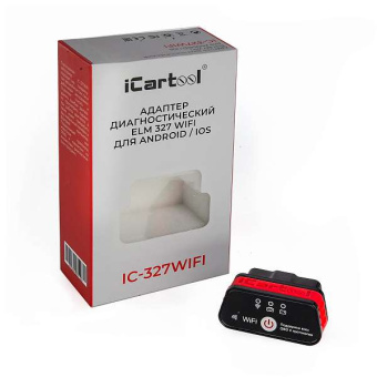 Диагностический адаптер ELM327 с WiFi для Android и iOS iCartool IC-327WIFI