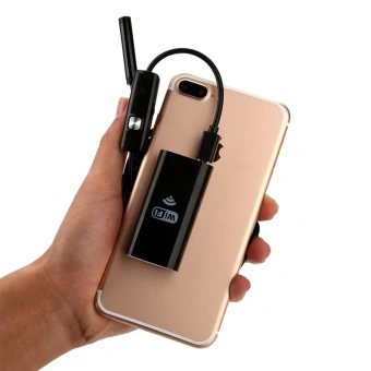 Многофункциональный Wi-Fi видеоэндоскоп с насадками для Android, iOS и ПК