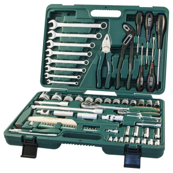 Набор инструментов универсальный, 77 предметов JONNESWAY S04H52477S