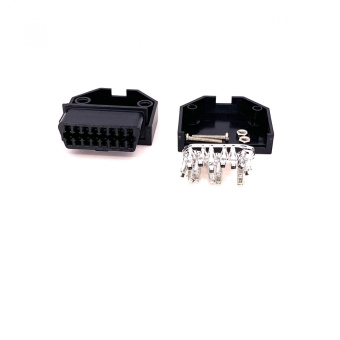 Штекер (разъем) OBD2 "мама" разборный