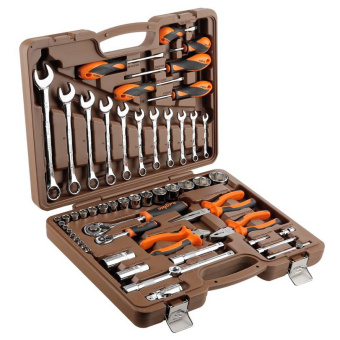 Набор инструментов универсальный, 55 предметов OMBRA OMT55S