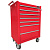 Тележка инструментальная красная Ombra OTT47R-R, 7 полок