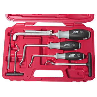 Набор для снятия сальников, колец и шлангов (6 предметов в кейсе) JTC-4062