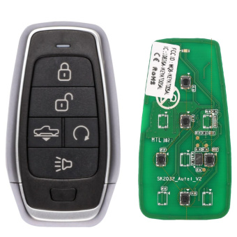 Смарт-ключ автомобильный Autel IKEY AT005AL, универсальный, 315/433 МГц, 5 клавиш (U,L,AS,RS,P)