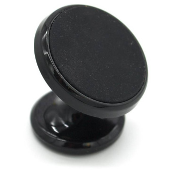 Автодержатель на шарнирной ножке магнитный чёрный