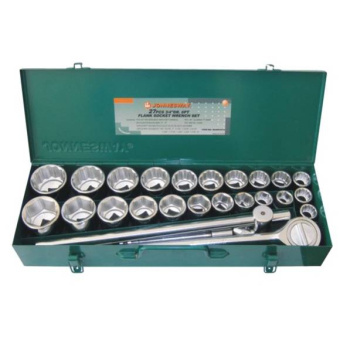 Набор головок торцевых дюймовых Jonnesway S04H6327S 3/4"DR, SAE 7/8"--2", 27 предметов