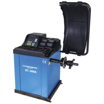 Балансировочный станок СТАНКОИМПОРТ ST-300A с ручным вводом (10"-24") 220В