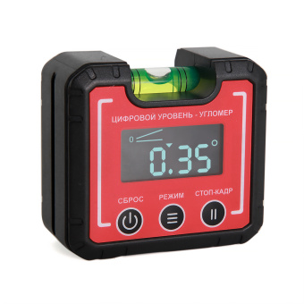 Компактный электронный уровень-угломер с магнитом 65 мм TECHNICOM TC-LA65C