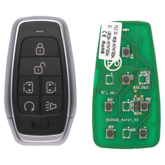 Смарт-ключ автомобильный Autel IKEY AT006DL, универсальный, 315/433 МГц, 6 клавиш (U,L,RS,LDS,RDS,P)