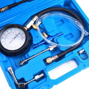 Тестер давления топлива в бензиновых двигателях Car-Tool