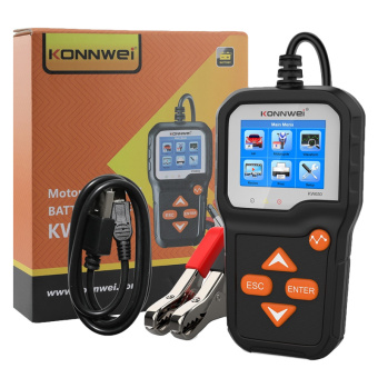 Тестер АКБ KONNWEI KW650