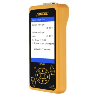 Тестер АКБ Autool BT-460