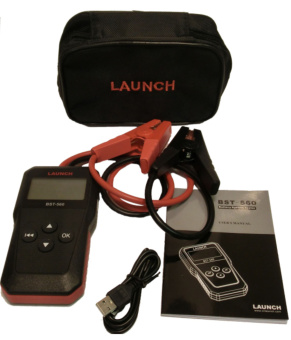 Тестер АКБ, системы зарядки Launch BST 560, поддержка 12В, русская версия