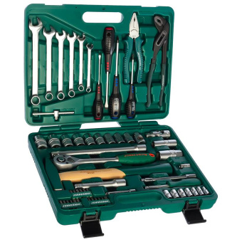 Набор инструментов универсальный, 60 предметов JONNESWAY S04H52460S