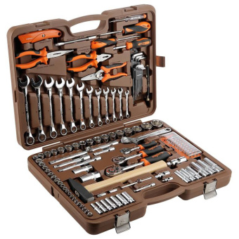 Набор инструментов универсальный, 131 предмет OMBRA OMT131S