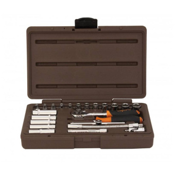 Набор головок торцевых OMBRA 911423 1/4"DR, 4-13 мм, 23 предмета