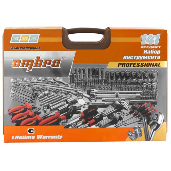 Набор инструментов универсальный OMBRA OMT141S, 141 предмет