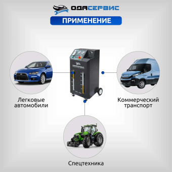 Установка для замены антифриза в системе охлаждения ОДА Сервис ODA-4010N