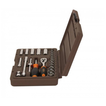 Набор головок торцевых OMBRA 911423 1/4"DR, 4-13 мм, 23 предмета