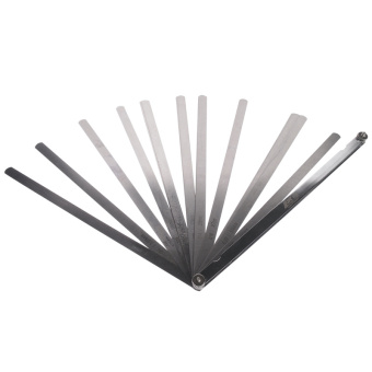 Набор щупов прямых удлиненных (300мм) для измерения зазора (0.038-1.016мм; 0,0015"-0,04"), 25 лезвий JTC-4292