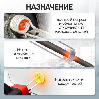 Индукционный беcпламенный нагреватель 2250 Вт iCarTool IC-195