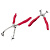 Набор клещей для снятия шлангов и высоковольтных проводов, 2 шт, JTC-1347