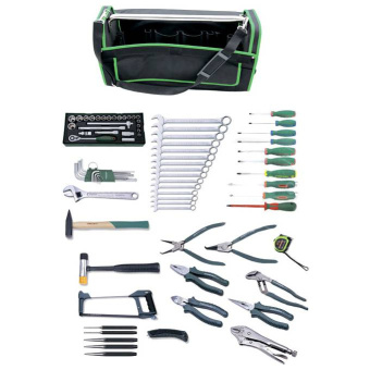 Набор инструментов универсальный в сумке, 78 предметов JONNESWAY C-HA78S