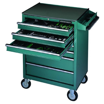 Тележка инструментальная, 7 полок, 147 предметов JONNESWAY C-7DW146