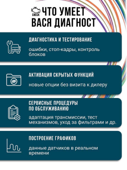 Диагностический сканер Вася диагност 25.7.0 (лицензия)