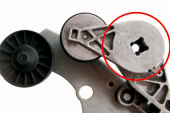 Ключ сервисный для замены поликлинового ремня (VOLVO >1995 г.) JTC-4708