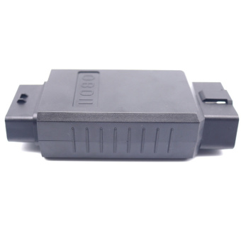 Корпус адаптера (переходника) OBD2 папа-мама с пинами разборный