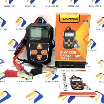 Тестер аккумуляторных батарей KONNWEI KW208