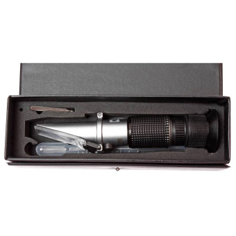 Рефрактометр (ареометр) для анализа плотности автомобильных жидкостей (охлаждающей, омывателя, электролита) JTC-1524