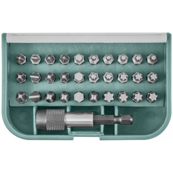 Комплект вставок-бит Jonnesway, S2 материал, 31 предмет