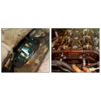 Набор фиксаторов распредвала и помпы для установки фаз ГРМ (Opel, GM) JTC-4712