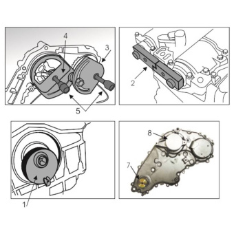 Фиксатор распредвала (Volvo T6) JTC-4002
