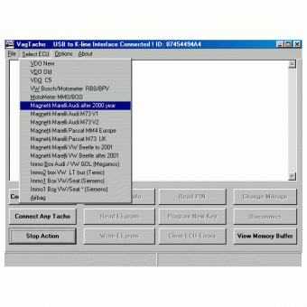 VAG Tacho USB 3.01 + Opel Immo
