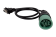 Кабель диагностический Jaltest JDC217.9 Deutsch 9 pin type 2 green, МНЕ Кабель диагностический Jaltest JDC217.9 Deutsch 9 pin type 2 green, МНЕ